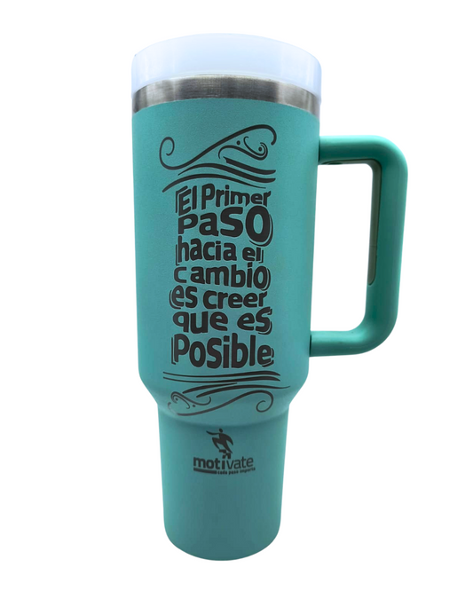Tazón Tumbler celeste