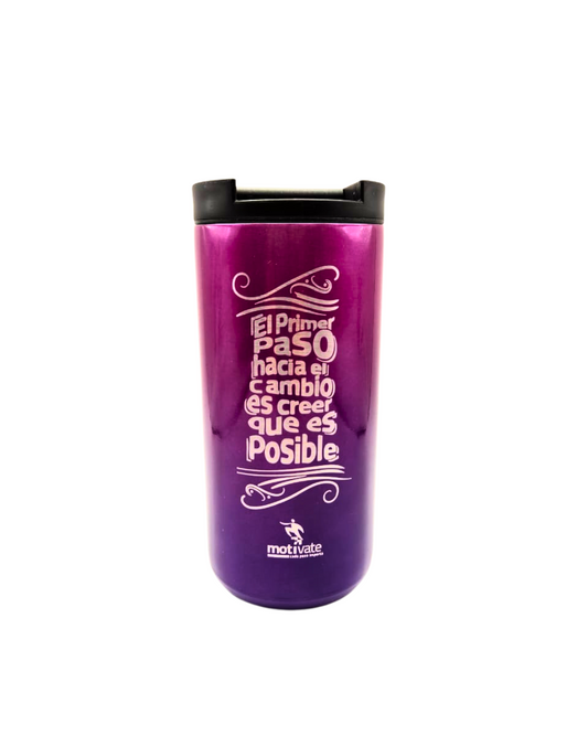 Mug transportable Rosa